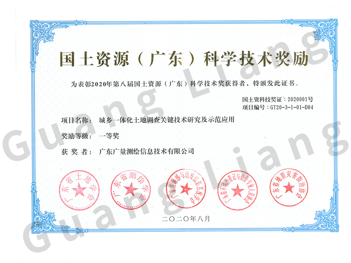 领土资源科学手艺奖