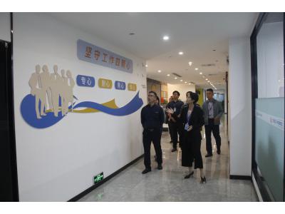 广东省水利水电第三工程局向导一行莅临15vip太阳集团集团旅行交流